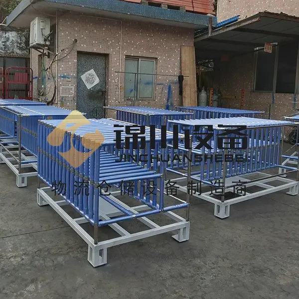 锦川非标大后壳转运车 家电外壳零部件周转车 车间大件壳体物料台车