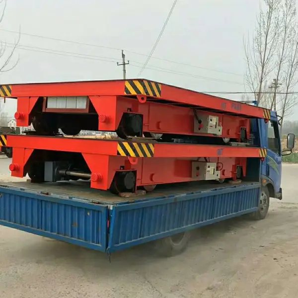 厂家供应32吨25吨16吨10吨5吨3吨2T电动轨道地平车建筑工程运料车