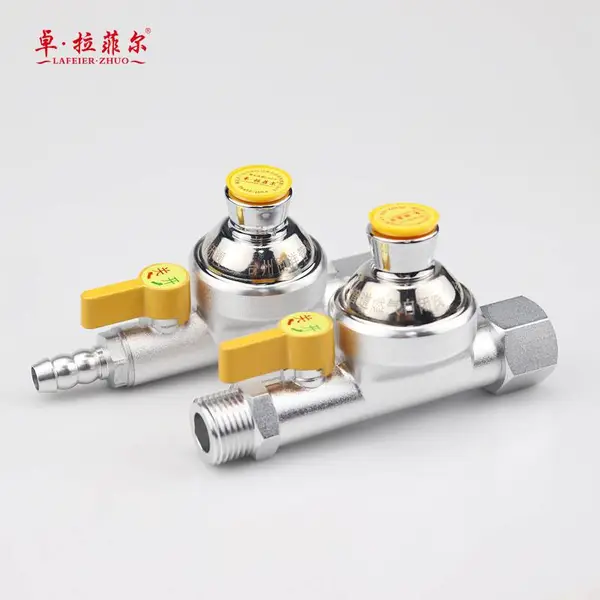 天然气自闭阀家用管道灶前阀DN15燃气漏气自动关闭超压欠压切断阀