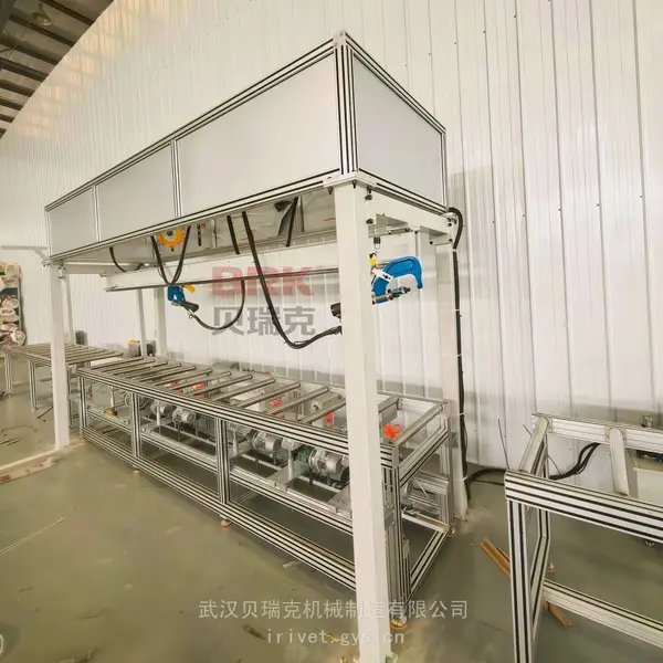 自动密集母线槽装配线 低压母线槽成套组装生产设备,母线槽手动线