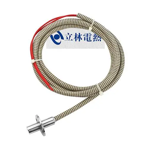 7mm铠装保护加厚单头电加热棒-380V异形单头电加热管