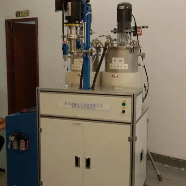 电磁离合器双液灌胶机,汽车空调电磁离合器真空灌胶机,