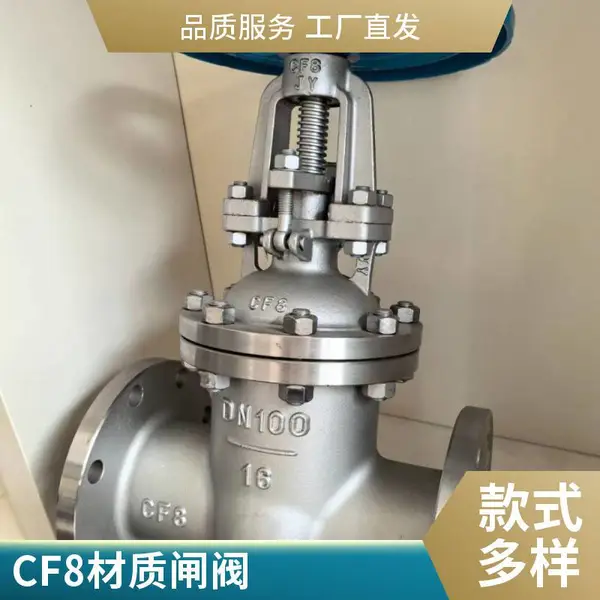 上海蝶通厂家CF8不锈钢闸阀 国标法兰 非标定制