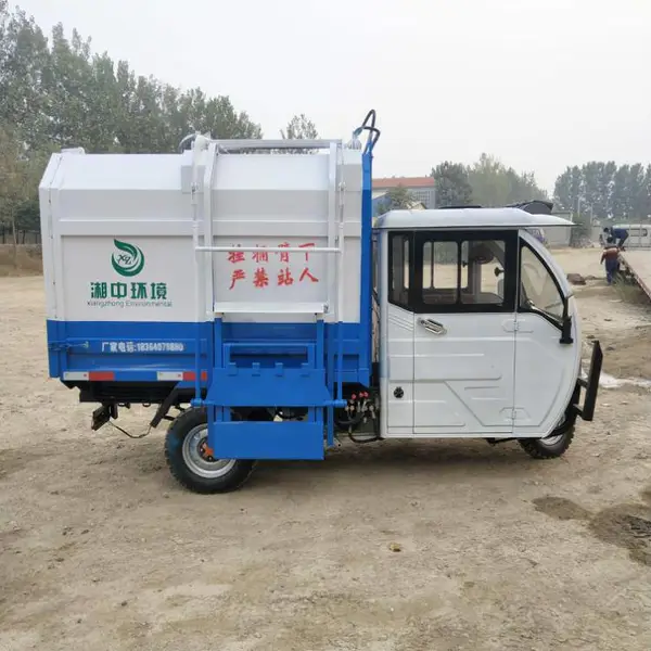 小型挂桶电动垃圾车 清运运输电动垃圾车 鸿哲 分类垃圾车