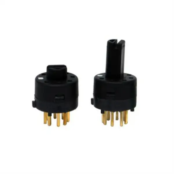 RT多段位旋转开关 小旋钮开关 插PCB板微型 2-8档可选