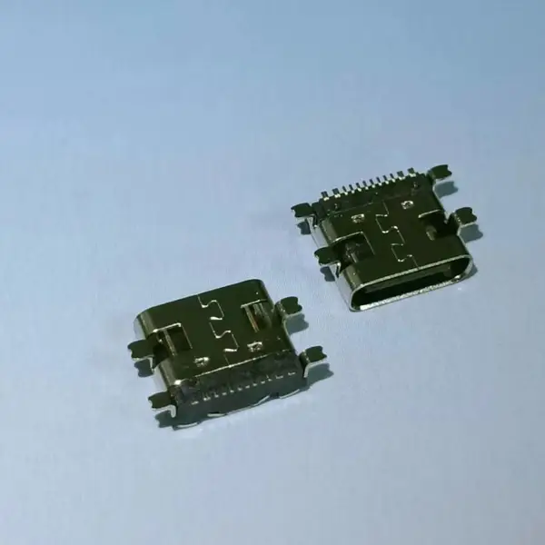 USB母座 TYPE-C 16P全贴 3.1USB 高速大电流快充口 7.35