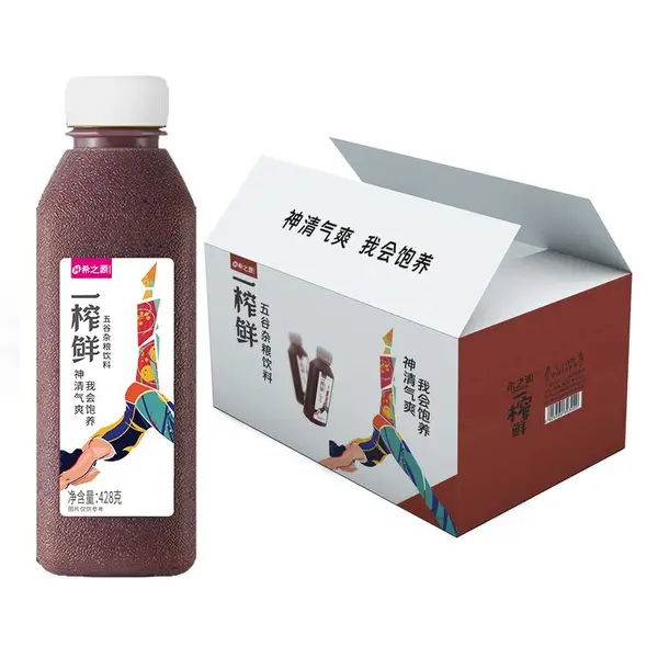 希之源一榨鲜五谷杂粮果汁饮料早餐下午茶蔬菜汁428g*15瓶/箱