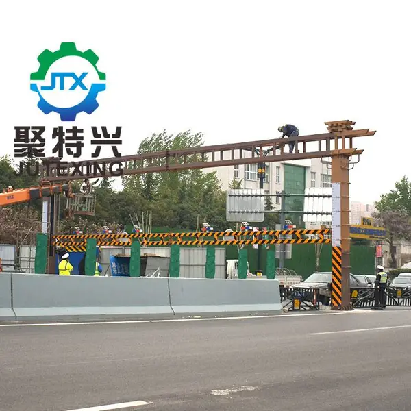 聚特兴远程控制限高杆固定限高杆定制安装