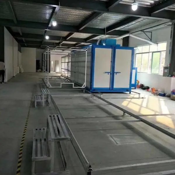 轨道烘箱 大型工业热风循环大烘箱,非标定做吊轨大烘炉工厂直销