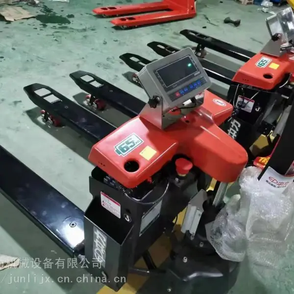电子秤叉车 地牛 称重电动搬运车 全自动电子叉车秤 液压托盘铲车