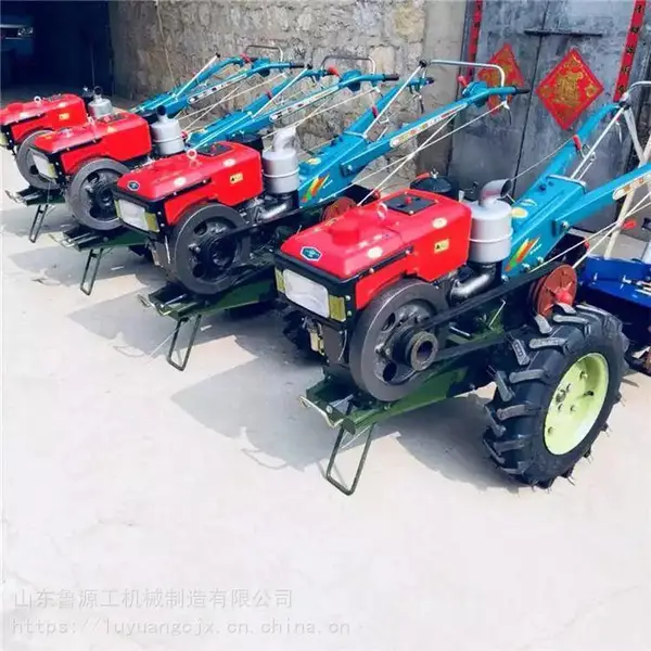 大棚果园耕种手扶微耕机 12马力柴油手扶微耕机 松土微耕机