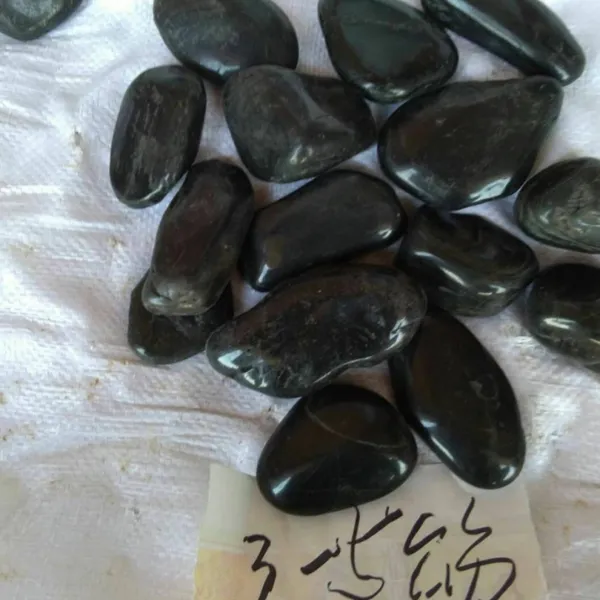 顺永黑色抛光鹅卵石规格,北京黑色抛光鹅卵石钱一吨