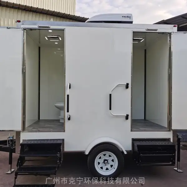 出口拖车厕所定制移动厕所豪华马桶座厕