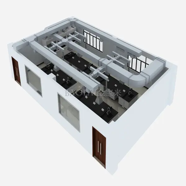 越秀创新实验室建设方案 广东实验室设计公司 全新实验室装修工程机构承接