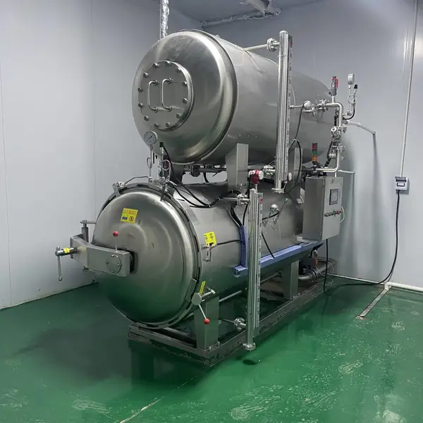 真空糯玉米加工流水线 鲜食玉米蒸煮杀菌冷却线 按产能定制
