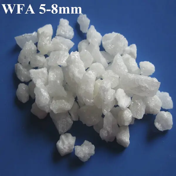 厂家供应耐火砖专用白刚玉5-8mm段砂