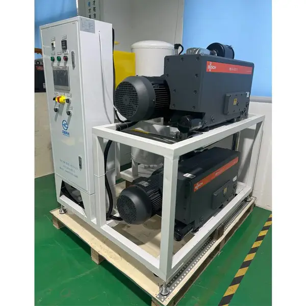 爪式真空泵机组气体管道工程施工 内置细菌过滤器,不锈钢壳体