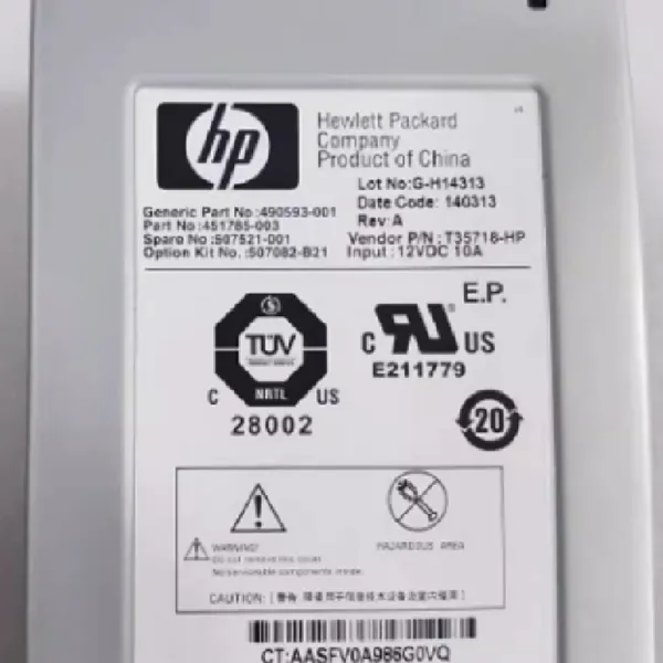 T35718-HP 507521-001 507082-B21 RX9800 RX9900 HP刀片中心风扇