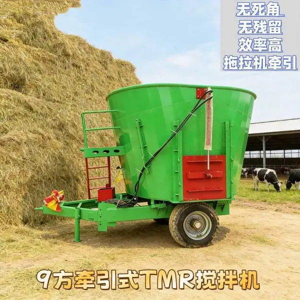 肉牛养殖混料机 全日粮混合制备机 双轴tmr拌草机
