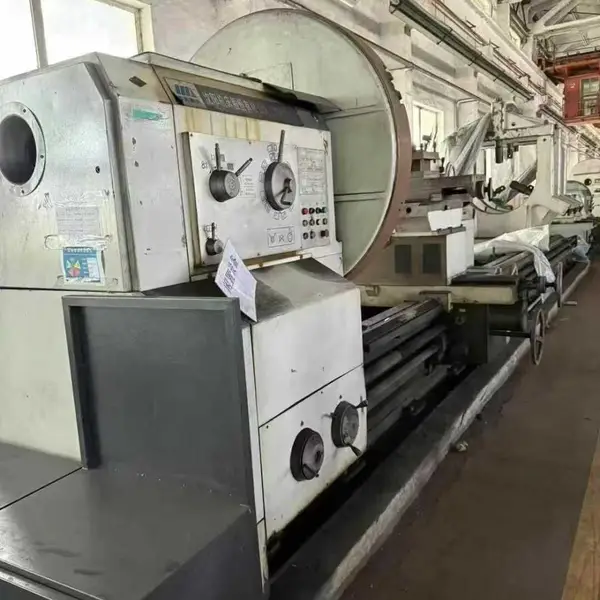 处理二手沈 阳CW61200x8米卧式车床主轴转速200