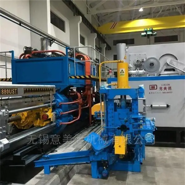800T铝合金挤压机设备适于生产断桥铝门窗型材