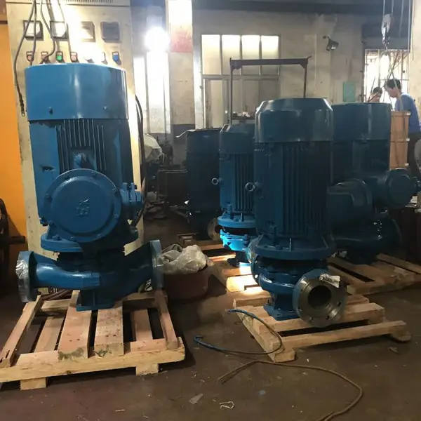 ISG立式管道泵增压泵 冷热水循环泵离心泵 多级离心泵
