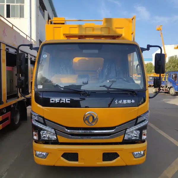 东风多利卡污水处理车 单叠螺机吸污净化车 化粪池干湿分离车