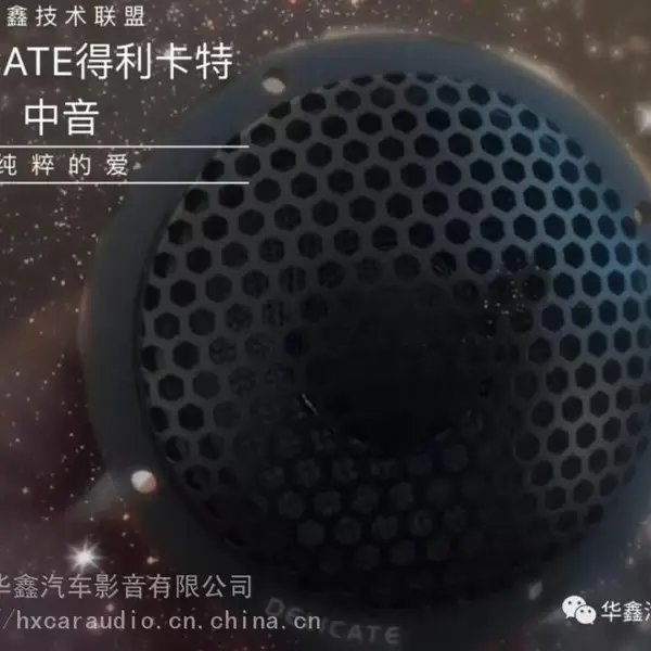 汽车音响改装用品汽车音响器材汽车喇叭DELICATE得利卡特三分频喇叭华鑫音响改装套餐