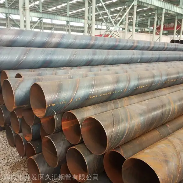 DN500螺旋钢管一米价DN600双面埋弧焊缝管 可防腐可定做