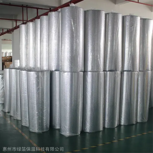 家用阳光房防晒反射膜 彩钢屋顶楼双面铝箔镀铝膜气泡隔热保温板