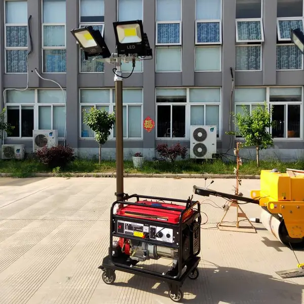 多方位照明泛光灯 工程施工应急探照灯车HS6-4kW