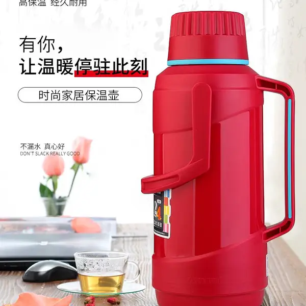 清水开水瓶批发总经销学生宿舍茶瓶保温水壶强化玻璃内胆大容量暖壶热水瓶
