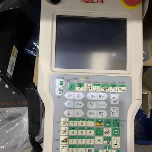 维修OTC示教器FDTPDSJN-3L08液晶屏摔坏花屏、显示不正常