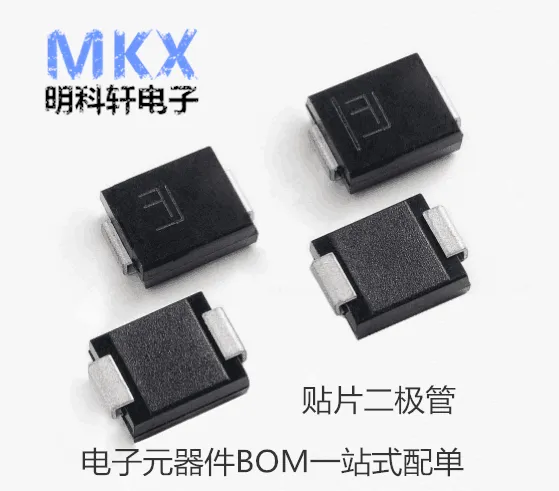 SMDJ12A 贴片瞬态抑制二极管 12V 印字/丝印 PEE HEE 单向 TVS管
