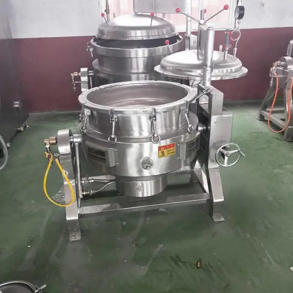 火锅底料电加热自动搅拌炒锅 牛肉辣椒酱炒锅夹层锅