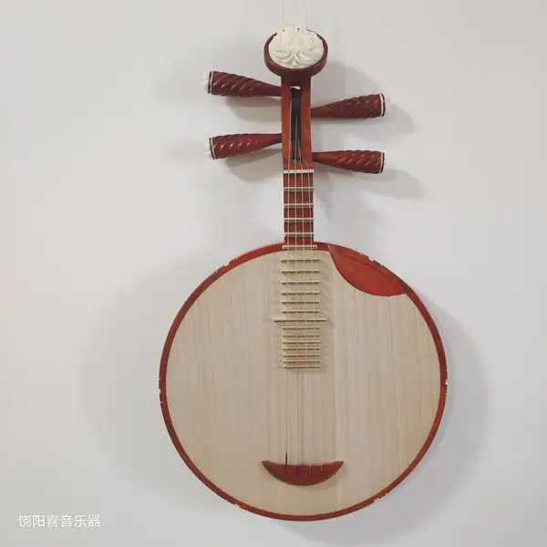 红木月琴 歌剧 民乐月琴乐器 纯手工制作 红木乐器