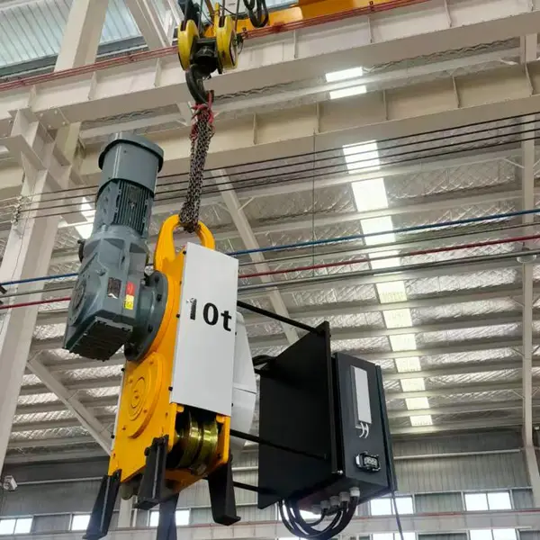 5t20t100t链条翻转吊具 钢结构构件360度翻转 遥控操作翻转吊具厂家