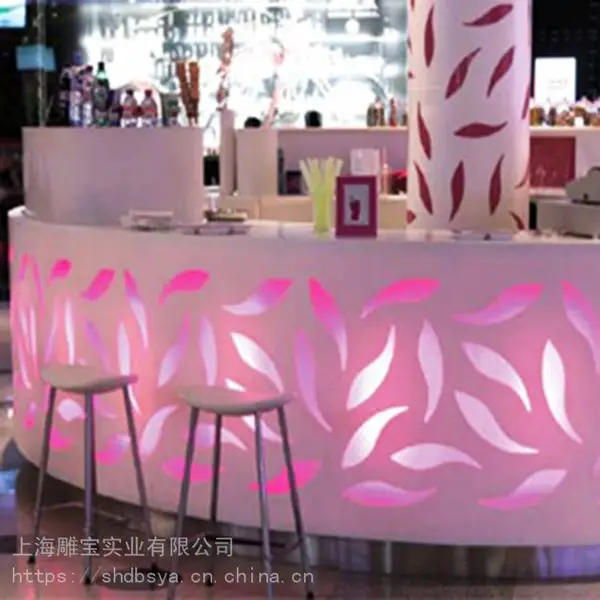 上海奉贤区人造石吧台接待台定制