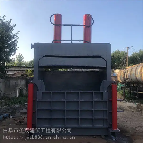 80吨位矿泉水瓶废品液压液压打包机 20吨立式易拉罐塑料袋压缩机