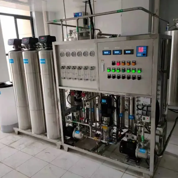 1T/H全不锈钢反渗透设备 化工行业500L/H去离子水设备