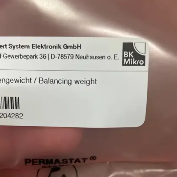原厂供应BKMIKRO 打刀检测装置配重块 62 04 282