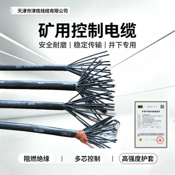 WD-MKYJY 低烟无卤矿用控制电缆 阻燃耐腐支持规格定制