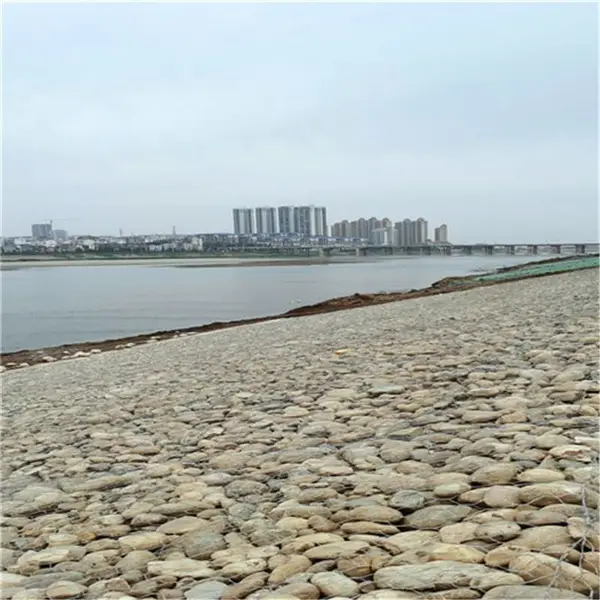 河道防洪铅丝石笼热镀锌石笼网箱挡土墙镀高尔凡格宾网
