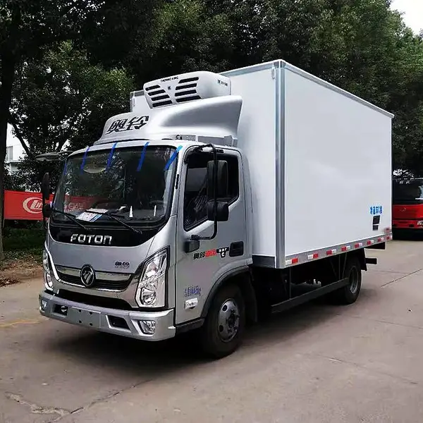 福田小卡之星柴油版冷藏车 小型3.5米柴油版冷藏车