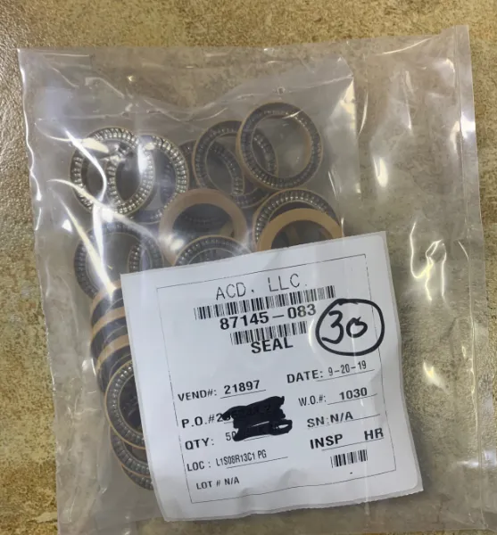 优势供应 ACD 液体泵密封圈 SEAL ROD 87145-083