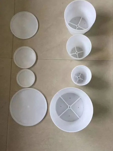 楼房给排水管道井预留洞孔洞塑料模具 管道预埋小桶 可重复使用白桶