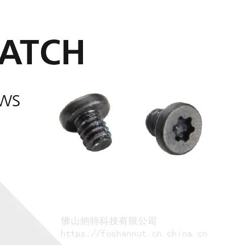 STANLYE圆形自攻螺钉 铁 MACHINE SCREWS W/PATCH