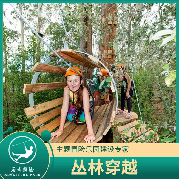 历奇探险—丛林穿越设备—景区大型游乐设施—设计施工