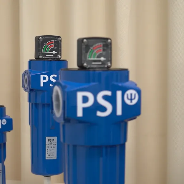 PSI压缩空气精密过滤器 高效除油除尘 油雾浓度≤0.01ppm 低压降