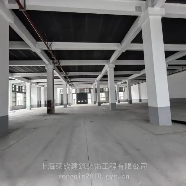 松江泗泾厂房装修|电子精密制造工厂装修与老厂房翻新方案